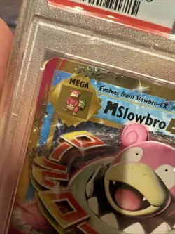 2016 POKEMON XY EVOLUTIONS #27 M SLOWBRO EX PSA 9 - Image 5