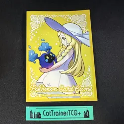 x1 Mega Brave Cosmog & Lillie Sleeve Pokemon Center Japan Original New - Image 1