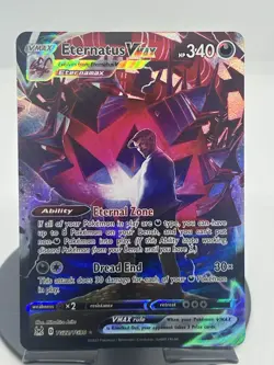 Pokemon TCG Eternatus VMAX TG22/TG30 Lost Origin Trainer Gallery Ultra Rare MP - Image 1