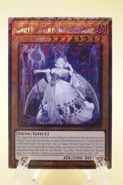 Yugioh Lovely Labrynth of the Silver Castle (Platinum Secret Rare) RA04-EN295 - Image 1