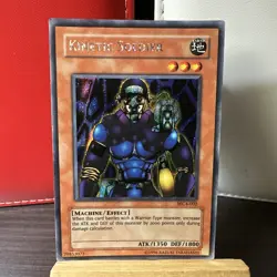 Yugioh Kinetic Soldier Secret Rare WC4-002 MP/HP + BONUS CARD - Image 1