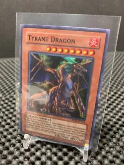 Yugioh Retro Pack 2 (2020) - Tyrant Dragon RP02-EN056 Super Rare NM - Image 1