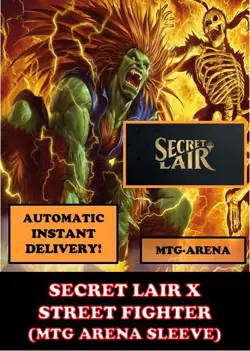 MTGA MTG ARENA CODE CARD SECRET LAIR X STREET FIGHTER SECRET LAIR SLEEVE - Image 5