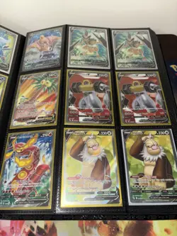 Pokemon Binder Full Of Rare And Vintage Cards! BINDER INCLUDED - Image 5