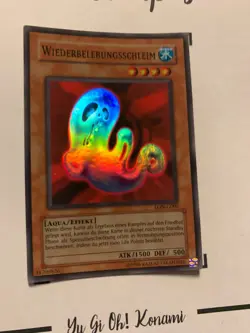 WIEDERBELBEUNGSSCHLEIM - LON-G006 DE Yu Gi Oh! CARD SUPER RARE HOLO KONAMI - Image 3
