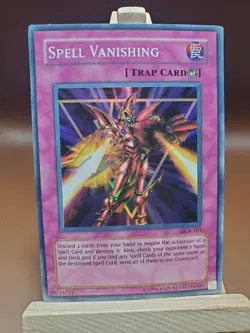 MP Spell Vanishing DCR-101 Unlimited YuGiOh Trap Card - Image 1