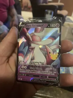 Dark Sylveon v SWSH134 SWSH: Sword & Shield Promo Cards Holo - Image 3