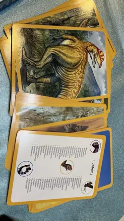 DINOSAUR DECK 52 Fun Facts & Game Great Learning For All Fog City Press Complete - Image 3