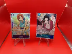 Boa Hancock And O- Nami One Piece Card Game sealed promo - Image 1
