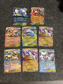 Mega Ex Lot Pokemon TCG Mega Evolutions En 8 Card - Image 1