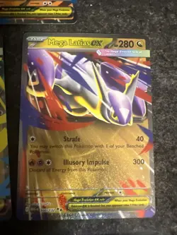 Mega Ex Lot Pokemon TCG Mega Evolutions En 8 Card - Image 3