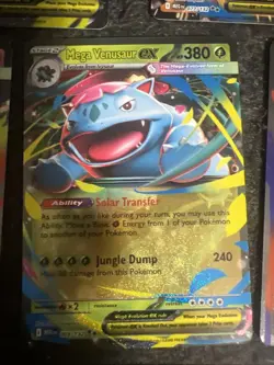 Mega Ex Lot Pokemon TCG Mega Evolutions En 8 Card - Image 4