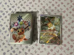 2025 Pokemon Prismatic Evolutions Eevee ETB Promo Card SVP 173 Sealed + Sleeves! - Image 1