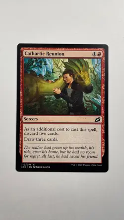 MTG Ikoria Lair of Behemoths Cathartic Reunion 110/274 Magic the Gathering - Image 1