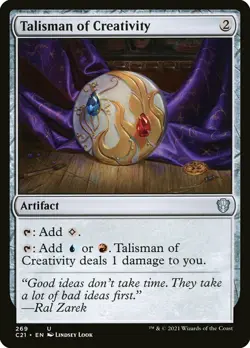 MTG *Talisman of Creativity X4* (NM) Modern Horizons Magic Free Shipping - Image 1