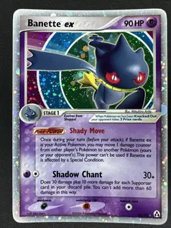 Pokemon TCG Banette EX 85/92 Legend Maker 2006 Holo Rare Card NM - Image 1