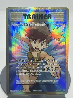 Pokemon TCG Misty’s Determination (Full Art) XY Evolutions Ultra Rare NM - Image 1