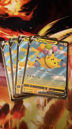 Pokemon TCG Flying Pikachu V Celebrations 006/025 Holo Ultra Rare **LOT x4** - Image 1