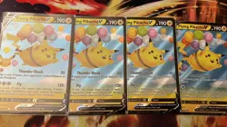 Pokemon TCG Flying Pikachu V Celebrations 006/025 Holo Ultra Rare **LOT x4** - Image 2