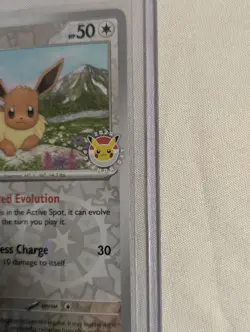 Eevee 2025 Pokemon Day Promo Card , 074/131, Prismatic Evolutions, Blister Pack - Image 5