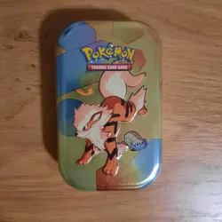 2x Pokemon TCG 151 Arcanine Mini Tin + Scyther Tin. Empty - Image 5