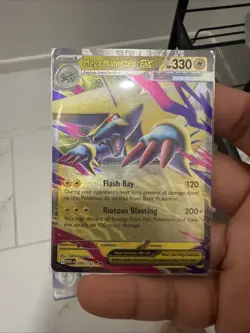 Mega Manectric EX 050/132 Near Mint Mega Evolution Pokemon TCG English - Image 1