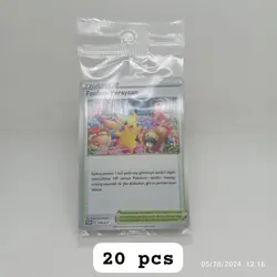 20 Lot Pokemon Pikachu Promo Fanfare TCG Festival Indonesia Free Shipping Rare - Image 1