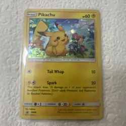 Pokemon TCG Pikachu - SM86 Sun & Moon SM86 Holo Promo - LP NM Condition - Image 1