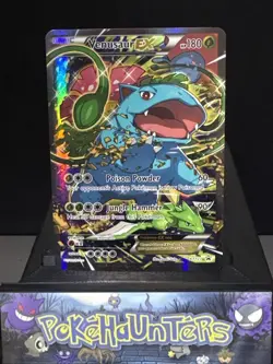 Pokemon Venusaur EX XY123 Black Star Promo STANDARD SIZE XY Generations Played 2 - Image 1