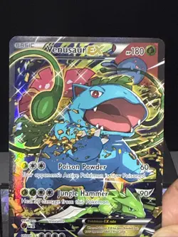 Pokemon Venusaur EX XY123 Black Star Promo STANDARD SIZE XY Generations Played 2 - Image 2