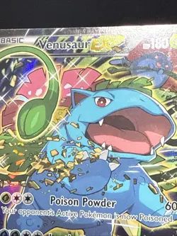 Pokemon Venusaur EX XY123 Black Star Promo STANDARD SIZE XY Generations Played - Image 3