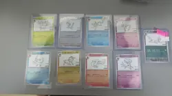 Yu NAGABA x Eevee #062 - 070/SV-P Complete Set Japanese Pokemon 2023 - Image 1