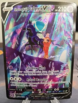 Shadow Rider Calyrex V TG17/TG30 POKEMON Astral Radiance Trainer Gallery Holo - Image 1