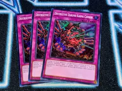 Destructive Daruma Karma Cannon x3 - RA04 - Super Rare (SR) - Yugioh - Image 1