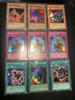 Yugioh! Labyrinth of Nighmare Lot - 9 Karten,6x Super Rare 3x Rare - Deutsch &EN - Image 1