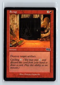 SCRAP - MTG Magic the Gathering Card - Urza's Saga - Common - Image 1