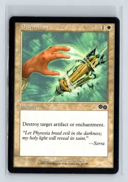 DISENCHANT - MTG Magic the Gathering Card - Urza's Saga - Common - Image 1