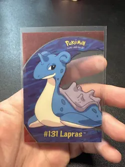 2000 Topps #131 Lapras PC10 Pokemon TV Animation Edition Series 3 Clear card NM - Image 1