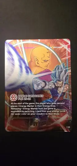 Energy Marker E-93 Fusion World BANDAI CARD Games FEST 25-26 Stamped Promo - Image 1