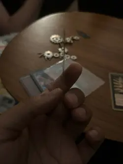 MTG Demonic Tutor Revised Edition Moderate play - Image 3