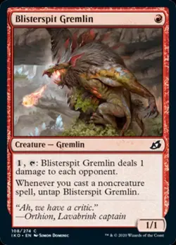 Blisterspit Gremlin - Light Play MTG Ikoria: Lair of Behemoths - Image 1