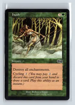 HUSH - MTG Magic the Gathering Card - Urza's Saga - Common - Image 1