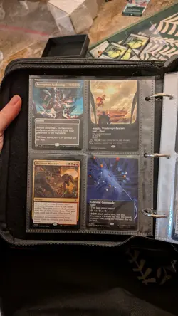MTG Collection Lot Magic The Gathering Foil Rare binder - Image 3