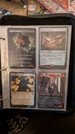 MTG Collection Lot Magic The Gathering Foil Rare binder - Image 4