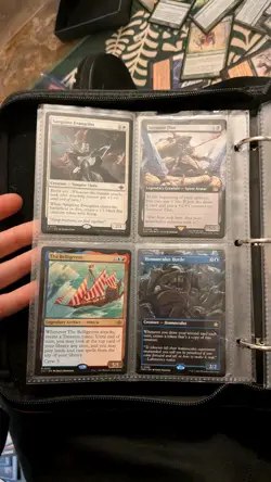 MTG Collection Lot Magic The Gathering Foil Rare binder - Image 5