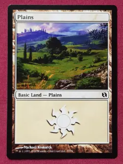 Magic The Gathering DUEL DECKS ELSPETH VS TEZZERET PLAINS 37 land card MTG - Image 1