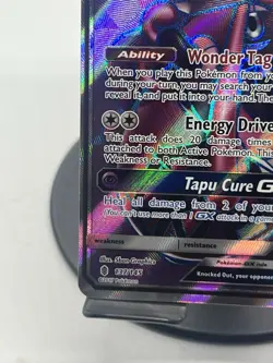 Pokemon TCG Tapu Lele GX (Full Art) 137/145 SM Guardians Rising Ultra Rare NM - Image 5