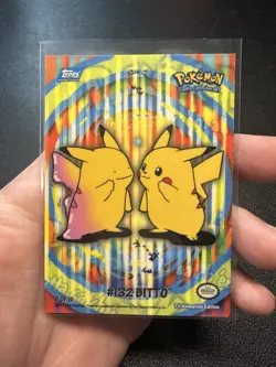 Topps 2000 Pokemon TV Animation Series Ditto (Pikachu) #132 - Image 1