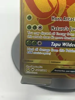 Pokemon TCG Tapu Bulu GX SV91/SV94 Hidden Fates: Shiny Vault Holo Rare NM - Image 5