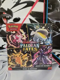 SV4.5 Paldean Fates Booster Bundle (6 Packs) Pokemon TCG - Image 1